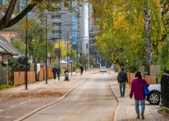 Vilnius realiais veiksmais skatina darnų judumą – tęsiamas gatvių humanizavimas