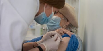 senjorų vakcinacija