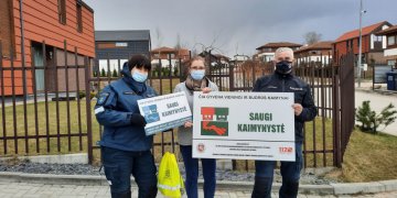 Riešės seniūnijoje įkurta jau aštunta saugios kaimynystės grupė