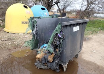 Išaiškinti šiukšlių konteinerių padegėjai