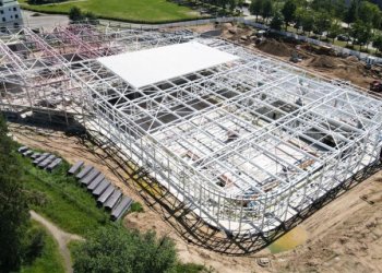 Lazdynu baseino statyba