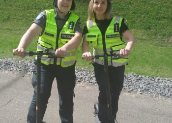 Vilniaus rajono policija patruliuos ir paspirtukais