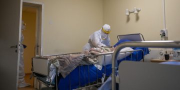 Kovidinėse lovose Vilniuje – 90 proc. neskiepytų pacientų