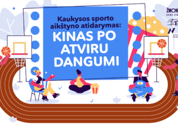 Vilnius atveria naują sporto aikštyną Paplaujoje: kviečia atidaryme stebėti kino filmą