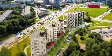 Savivaldybė nepritaria gyvenamųjų namų Žirmūnų g. 109 projektiniams pasiūlymams