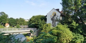 Užupis (Malūnų g. 3) siena