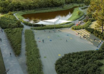 Nauja lietaus vandens talpykla Šeškinės seniūnijoje bus pritaikyta ir rekreacijai