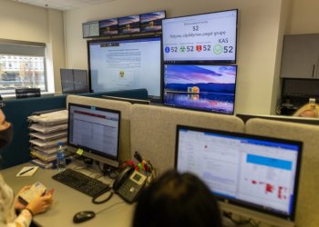 Vilniuje įvyko civilinės saugos pratybos: išbandyta unikali gyventojų registravimo programėlė