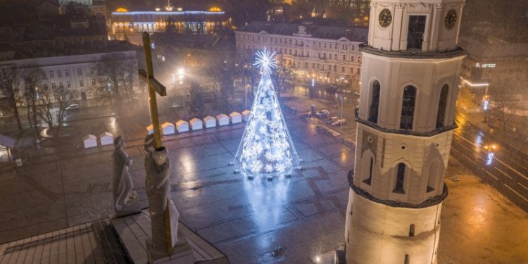 Kalėdų eglė Vilnius 2021m (5)