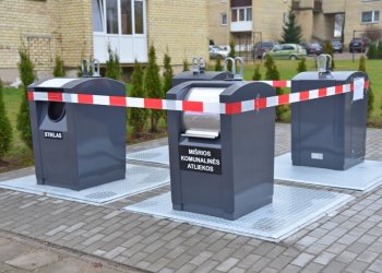 Naujos konteinerių aikštelės Šalčininkuose