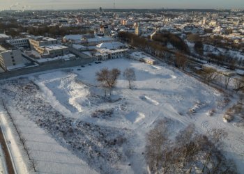 Išvalytoje Drujos gatvės teritorijoje planuojama pareigūnų mokymo centro statyba