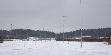 Vilniuje įrengta sunkiasvoriam transportui pritaikyta Logistikos gatvė