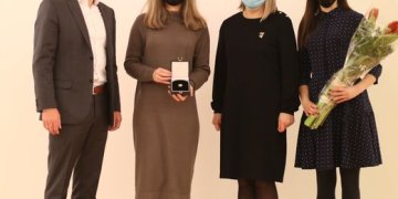 Įteiktas pirmasis savivaldybėje simbolinis mecenato ženklas