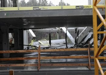 Įgriuvus Vilniuje statomo mokslo paskirties pastato konstrukcijoms pradėtas tyrimas