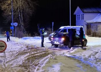 Vilniaus rajono policija tikrino vairuotojų blaivumą