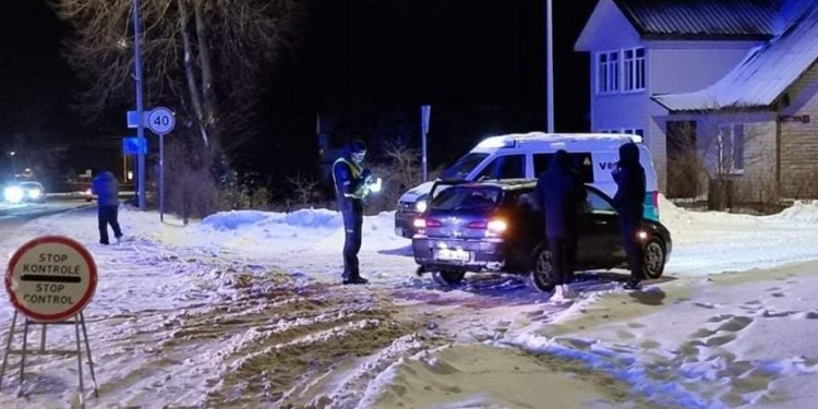 Vilniaus rajono policija tikrino vairuotojų blaivumą