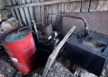 Šalčininkų policija triuškina „taškus“ (video)