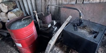 Šalčininkų policija triuškina „taškus“ (video)