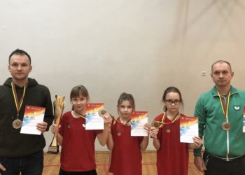 Jaunieji Šalčininkų rajono stalo tenisininkai užtikrintai siekia pergalių