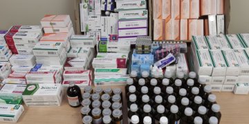 Turgavietėje galimai neteisėtai prekiauta vaistiniais preparatais