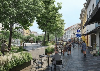 Vokiečių gatvės vizualizacija