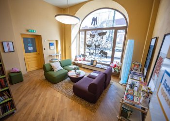 A. Mickevičiaus biblioteka Ukrainos vaikus kviečia į knygų ir poilsio erdvę