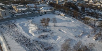 Savivaldybė pritaria sprendimui nestatyti pareigūnų mokymo centro Senamiestyje