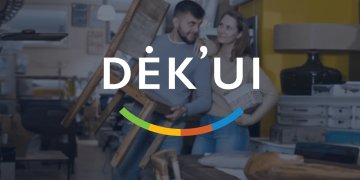 Daiktų dalijimosi stotelėse „DĖK‘ui“ renkama parama Ukrainai