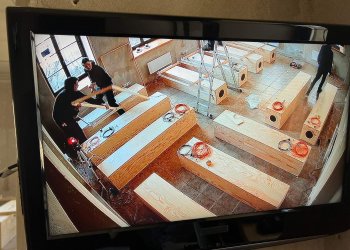 Pasiruošimas spektakliui. S. Šimkūnaitės nuotr