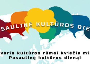Švęskime Pasaulinę kultūros dieną!