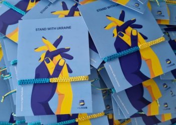 Ukrainos spalvų apyrankės