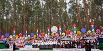 Nemenčinėje vyko XXII lenkų kultūros festivalis „Kwiaty Polskie“
