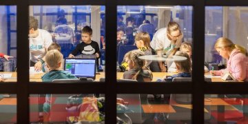 Vis daugiau vaikų jungiasi į popamokinės veiklos būrelius