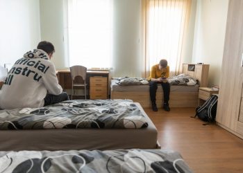 Nenaudojamos Vilniaus miesto krepšinio mokyklos patalpos paverstos ukrainiečių namais