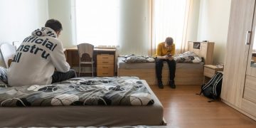 Nenaudojamos Vilniaus miesto krepšinio mokyklos patalpos paverstos ukrainiečių namais