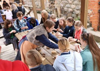 Trakuose Lietuvos jaunimas