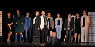 Lentvario kultūros rūmų scenoje suskambo spektaklis „Muzika“