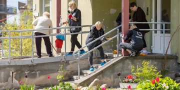 Neįgalieji į savo namus riedės patogiau ir spalvingiau