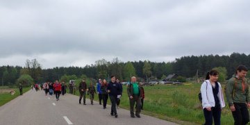 Pėsčiųjų žygis pasieniečiui Gintarui Žaguniui atminti