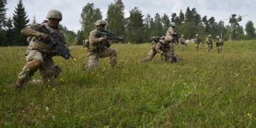 Karių savanorių pratybos Trakų, Onuškio ir Rūdiškių seniūnijose