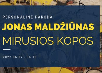 Jono Maldžiūno paroda „Mirusios kopos“