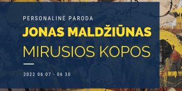 Jono Maldžiūno paroda „Mirusios kopos“