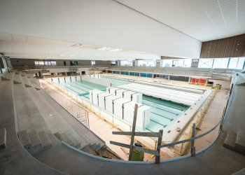 Sostinės Lazdynų baseine atliekami pirmieji bandymai su vandeniu