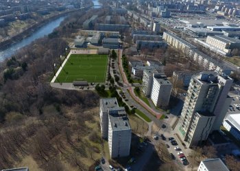Žirmūnuose iškils visų matmenų futbolo stadionas