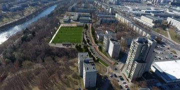 Žirmūnuose iškils visų matmenų futbolo stadionas