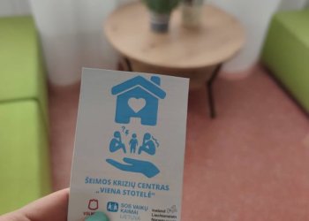 Vilniuje atidarytas paslaugų šeimai centras „Viena stotelė“