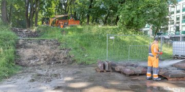 Iš sostinės Tauro kalno laiptų išmontuoti žydų antkapiai grįžta į kapines