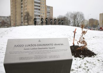 Išrinkta geriausia paminklinio objekto Juozui Lukšai-Daumantui meninė idėja