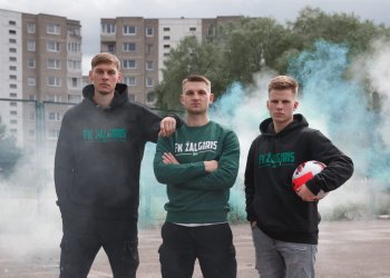 Pristatyta nauja „Žalgirio“ atributika