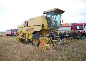 Kaip elgtis, kad nedegtų kombainai